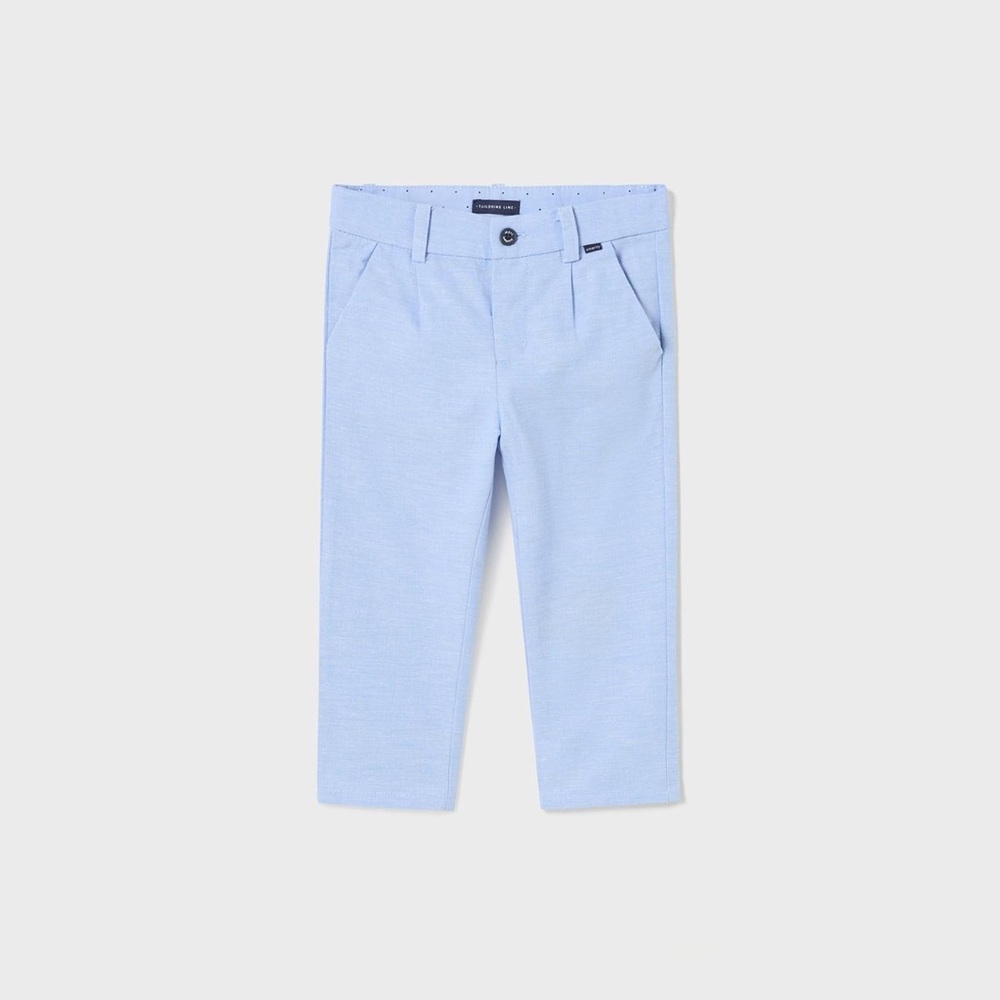 Size 24 months Mayoral Sky Blue Kids Formal Trousers